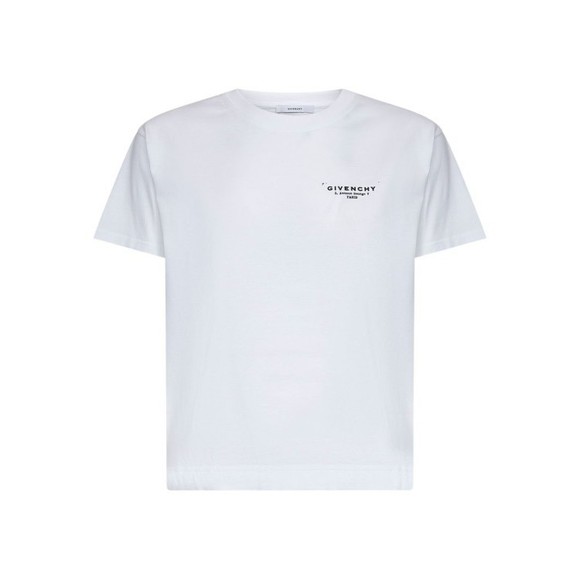 Givenchy Crew Neck Cotton T-Shirt With Logo Detail - NWT - Picture 1 of 2